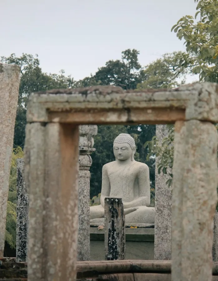 Anuradhapura ancient kingdom and stupas